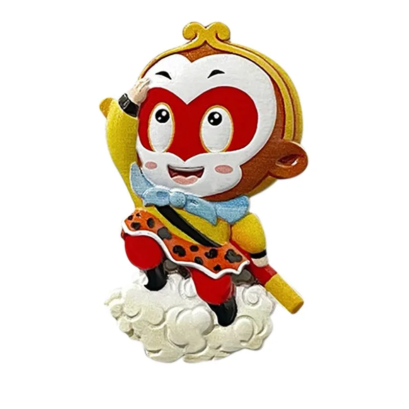 3D Мультяшные фигурки Магнитные фото на стену милые сувенирные подарки декор для