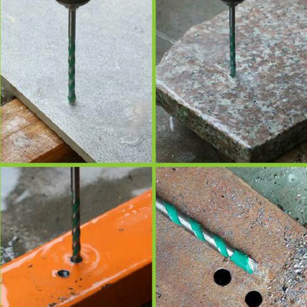

6Pcs Multifunctional Drill Bits Ceramic Wall Glass Punching Hole Working Set