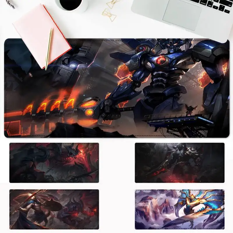 

Girly LOL Aatrox Mouse Pad Gaming MousePad Large Big Mouse Mat Desktop Mat Computer Mouse pad For Overwatch
