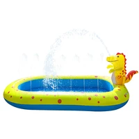 hot selling child summer gift pvc inflatable splash sprinkler swimming pool for kids