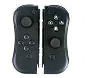Black Bluetooth левый и правый игровой контроллер Joy-con, геймпад для переключателя kingd NS Joycon для консоли переключения shand - Цвет: Black