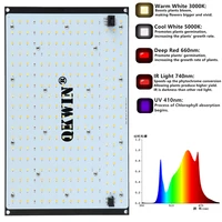 high quality QBS 120W 240W Led Grow Light Board Full Spectrum SAMSUNG LM301B 3000K 5000K Red IR UV full spectrum DIY