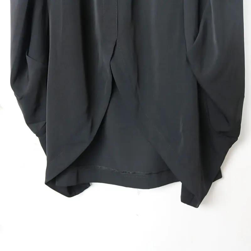 

XITAO Black Irregular Splicing Skirt Fashion Loose Women Casual Simplicity All-match 2021 Summer New Street Trendy WLD6382