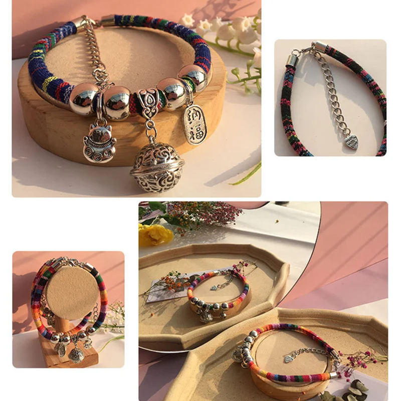 

Cat Collar With Bell Cute Kitten Collars Breakaway Adjustable Necklace Personalized Small Dog Collar Chihuahua Puppy Accessories
