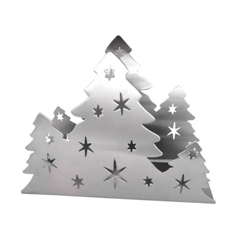 Держатель для салфеток из нержавеющей стали Стойка бумажный распределитель