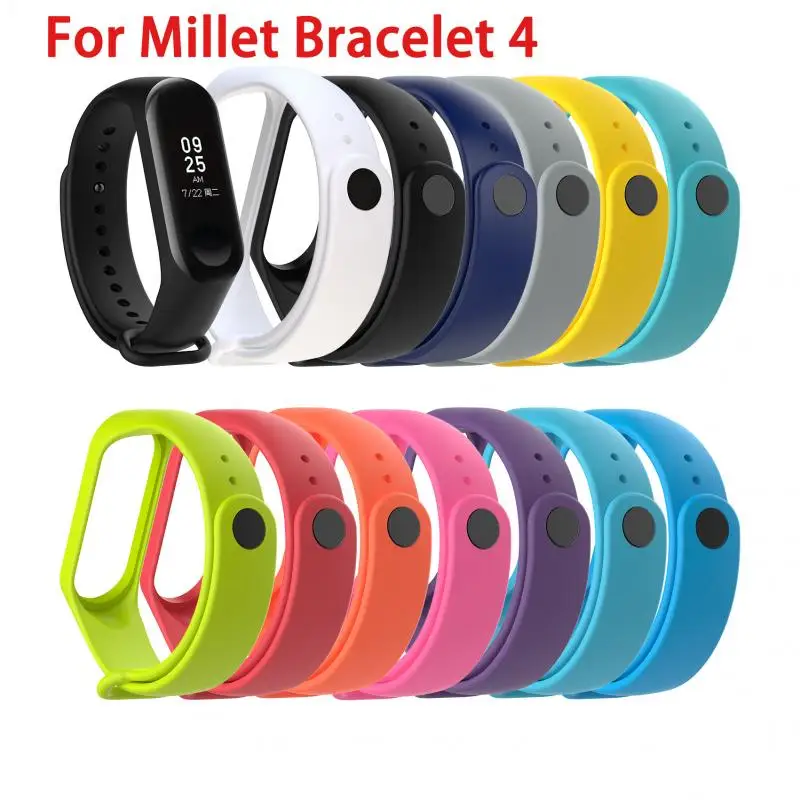 Сменный Браслет для Xiaomi Mi Band 4 Millet браслет ремешок Miband наручный