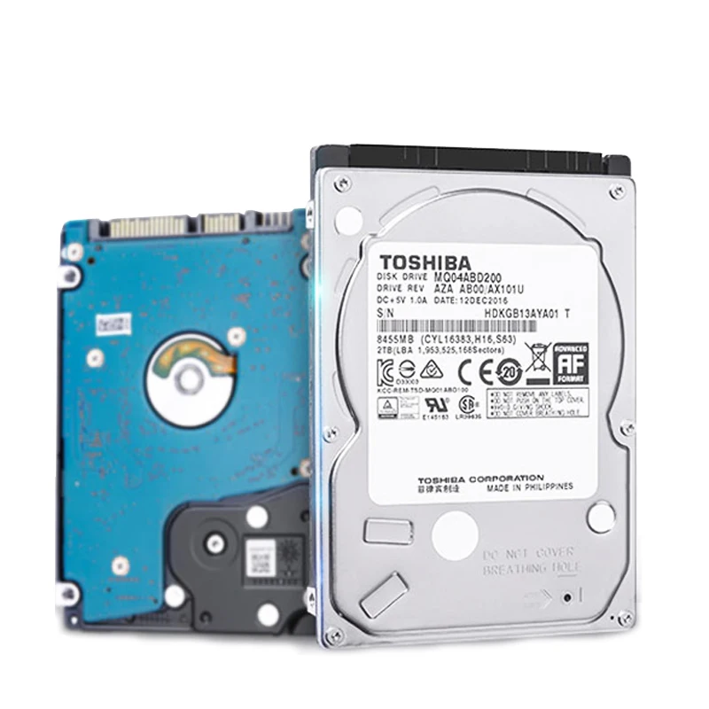 Внутренний жесткий диск Toshiba внутренний для ноутбуков компьютеров 500G 2 5 дюйма 1 ТБ