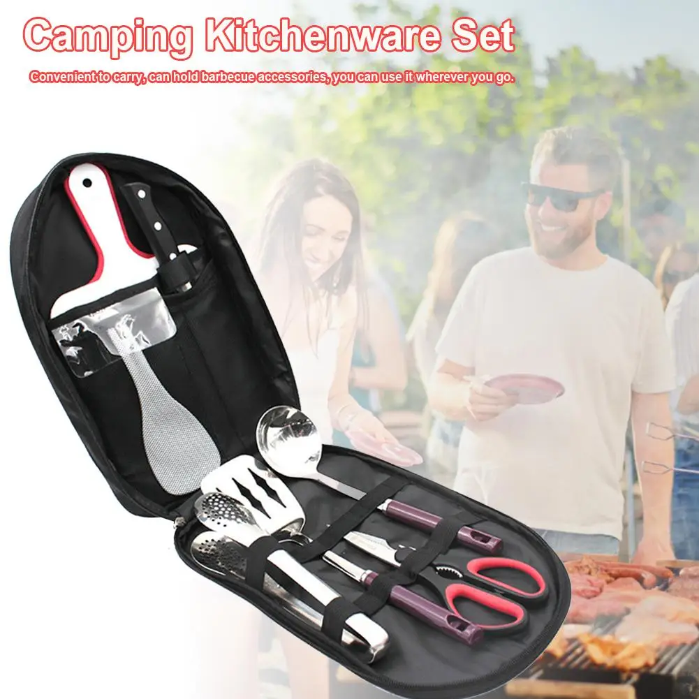 Набор кухонной посуды из нержавеющей стали портативный шпатель набор