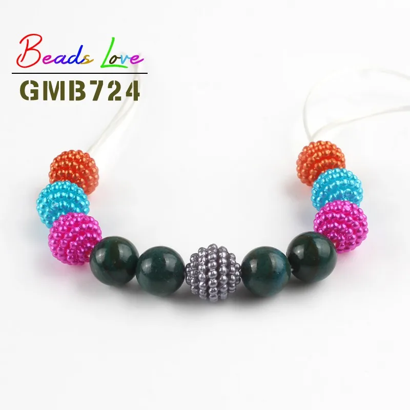 10 мм-20 мм Смешанные бэйберри круглые акриловые бусины Свободные Европа для