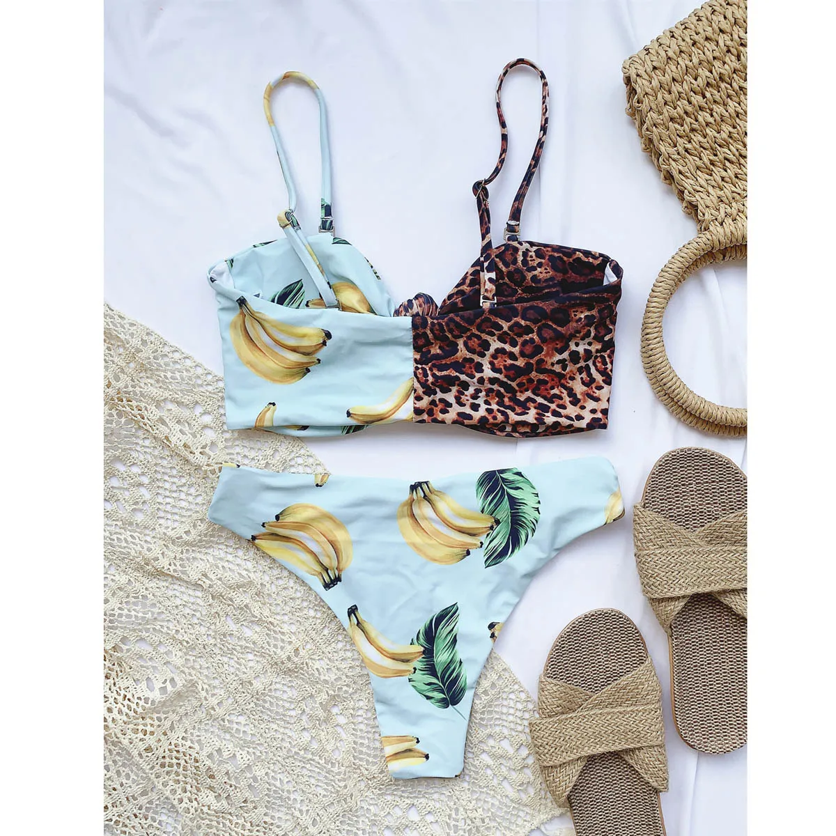 

Push Up Bikinis Sexy Bikini Set High Waist Swimwear For Women Swimsuits Female Bathing Suit Swimming Suits Beachwear Biquini