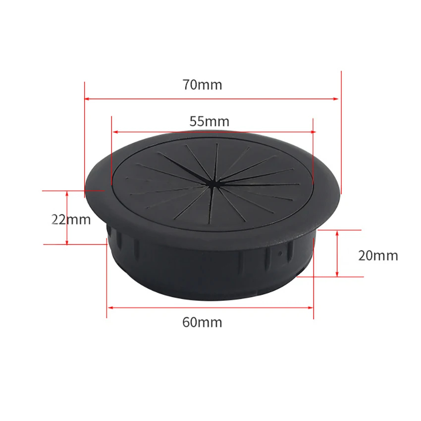 

Гибкая втулка для кабеля, 2-дюймовые резиновые втулки для стола, стола, мебели для крышки отверстий, Проходная проволочная Крышка для отверстий