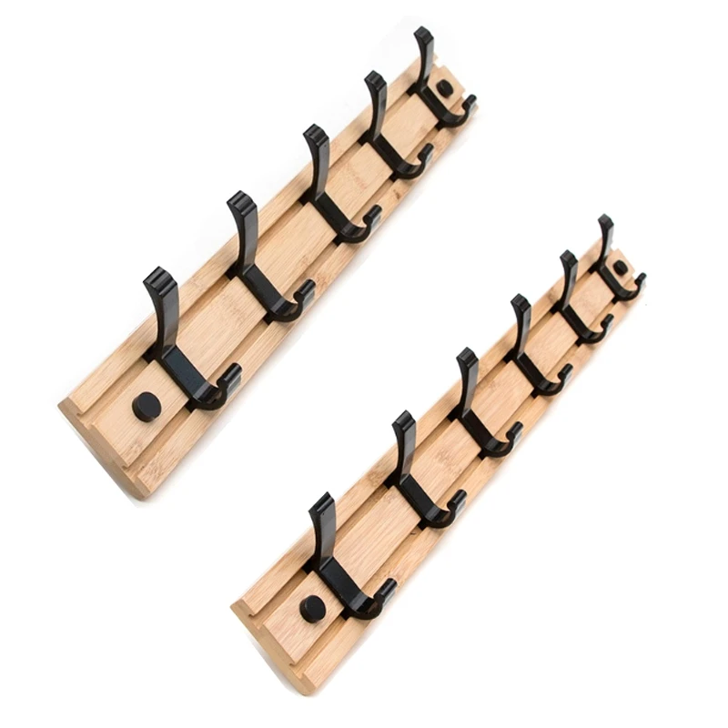 Вешалка для одежды спальни крючок деревянная вешалка шляп в гостиную шкаф пальто