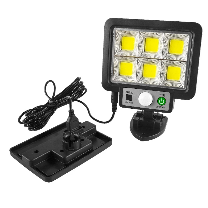 

Solar LED Light 3 Modes Outdoor Human Sensor Light Split Type Waterproof Wall Garage Garden Path Street Courtyard Lamp