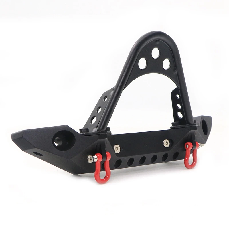 

Traxxas Trx-4 Metal Front and Rear Bumper with RC Car Metal Steel Wired Automatic Simulated Winch