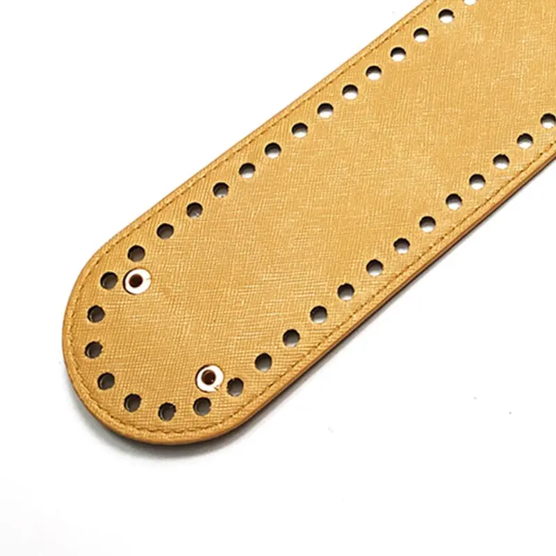 Из искусственной кожи DIY Вязание крючком сумка пилка для ногтей формирователь