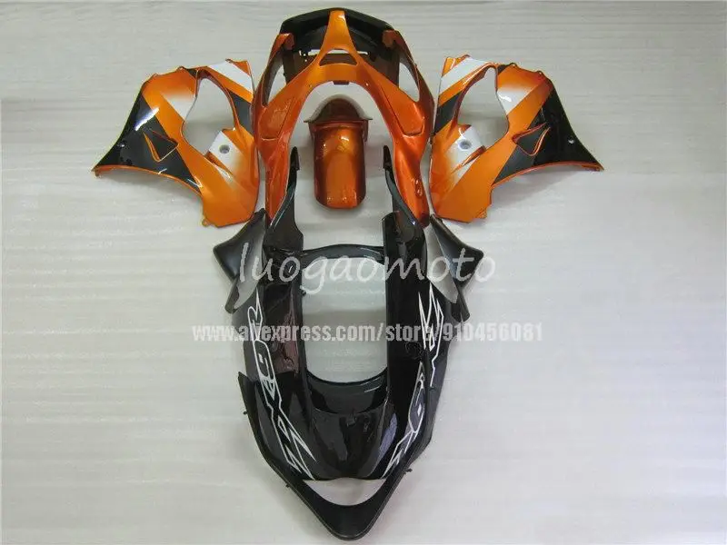 

Body kit Compression orange blk Plastic Fairings for Kawasaki ZX9R 2000 Body Kits Zx-9r 2001zx9r Bodywork Zx9r 00 01 2000 2001
