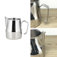 milk frotherstainless steel milk jugespresso cuplattemilkcoffee creamer milk frother jug 2021