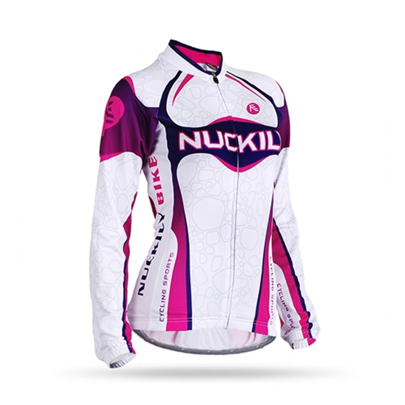 

NUCKILY 2021 Women Cycling Jersey Long Shirt Bicycle MTB Bike Jersey Tops Cycling Female Clothing Maillot Ciclismo Short Sleeve