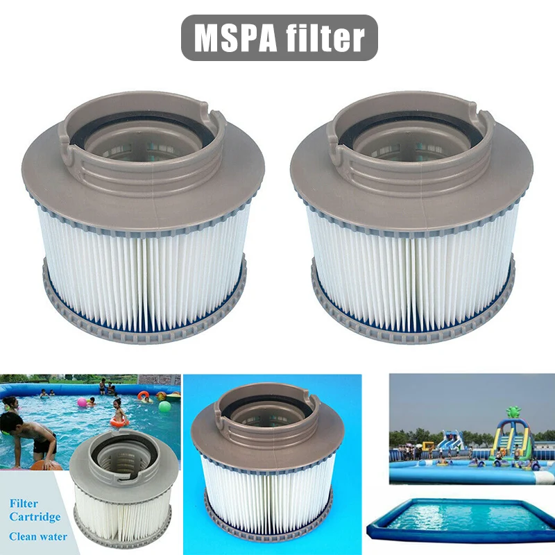 

1/2 Pcs Filter Cartridges Strainer Replacement Durable for MSPA Hot Tub Spas Swimming Pool FP8