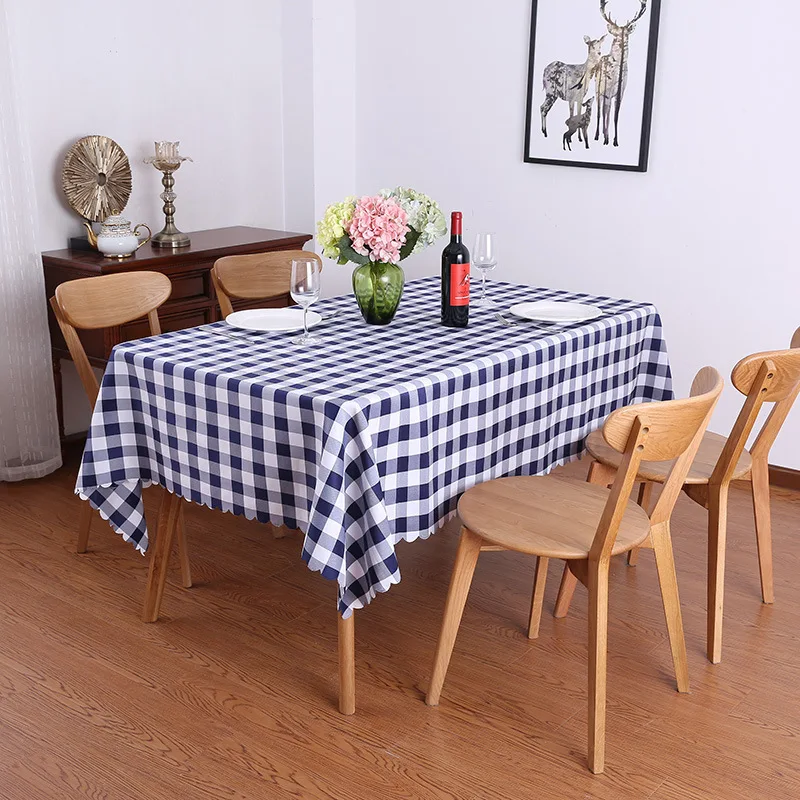 Простая и благородная деревенская столовая скатерть для ресторана