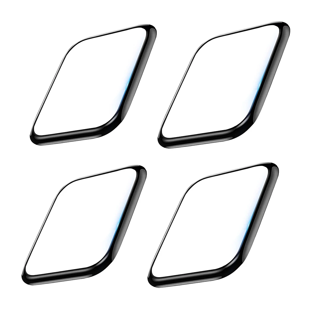 3 Packs Screen Protector for Apple Watch 1 2 3 4 5 6 Glass Case Cover Anti-Scratch Protective Film Compatible with Apple iWatch