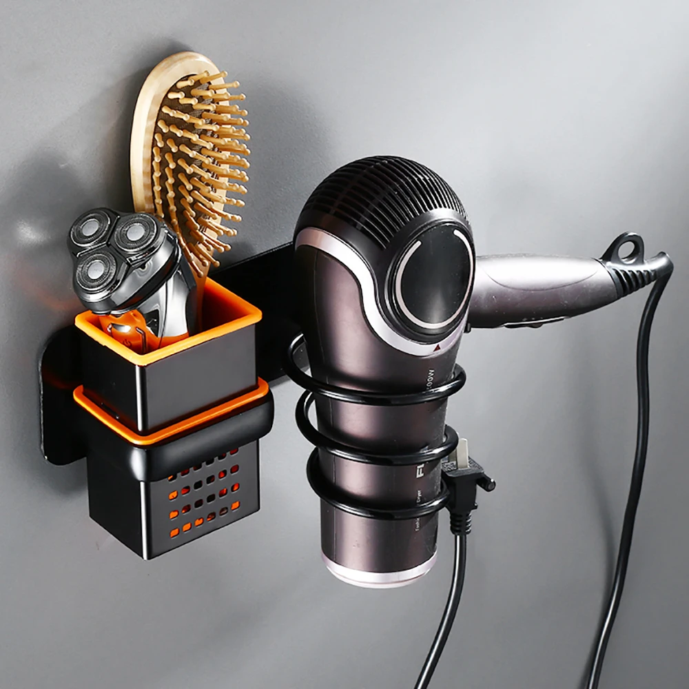 Алюминиевая Полка для фена в ванную комнату полка душа стойка кронштейн