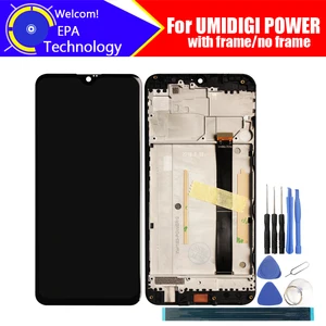 umidigi power lcd displaytouch screen digitizer 100 original tested lcd screen glass panel for powertools adhesive free global shipping