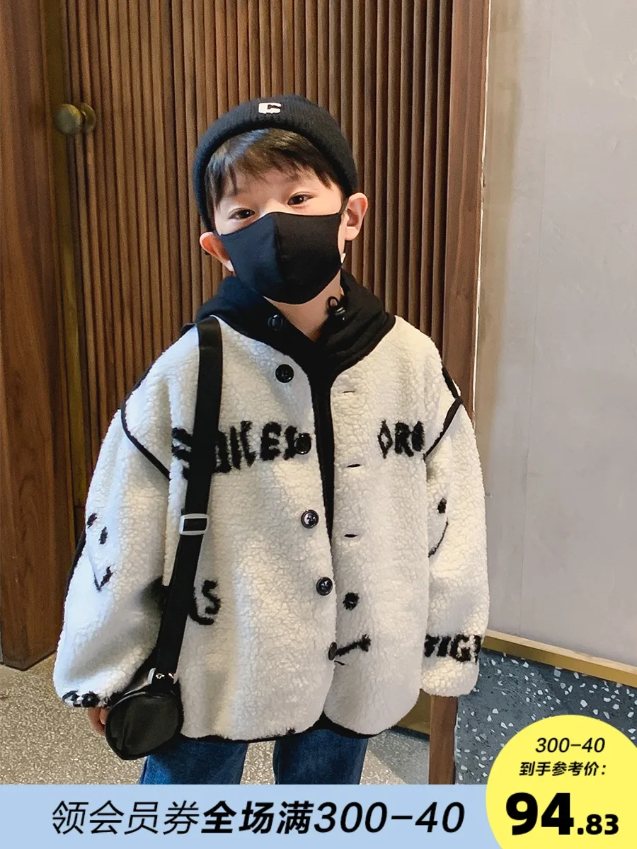 

Детская одежда BB, пальто для мальчиков, толстая теплая зимняя одежда без воротника, новинка 2021, зимнее Модное детское пальто среднего и боль...