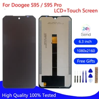Original LCD For Doogee S95 Display Touch Screen Digitizer Assembly For Doogee s95 Pro Screen LCD Display Phone Parts Free Tools
