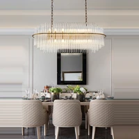 art deco gold silver chrome crystal designer led chandelier lighting lustre suspension luminaire lampen for dinning room
