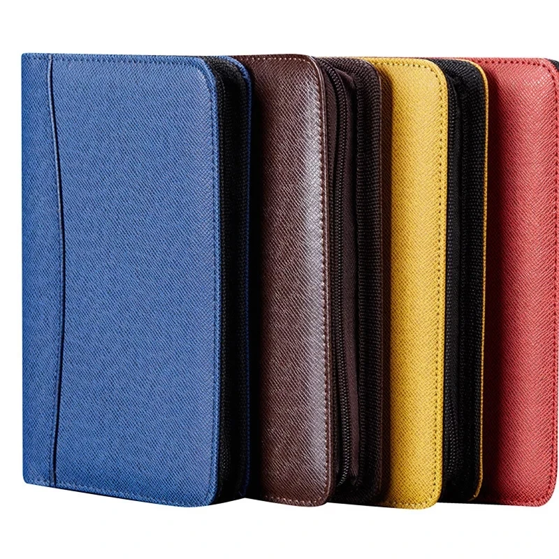 Блокнот деловой с калькулятором чехол из искусственной кожи блокноты для