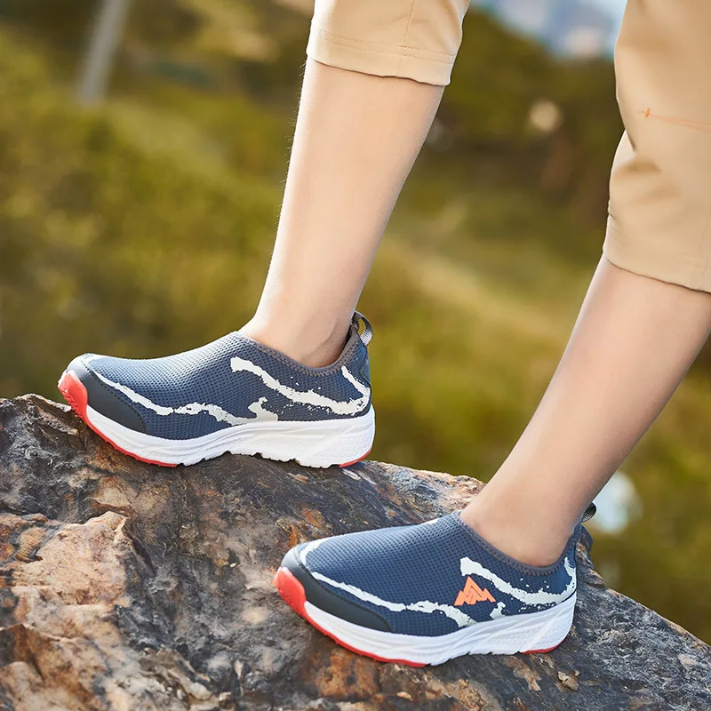 Треккинговая обувь для мужчин и женщин Модные дышащие сетчатые