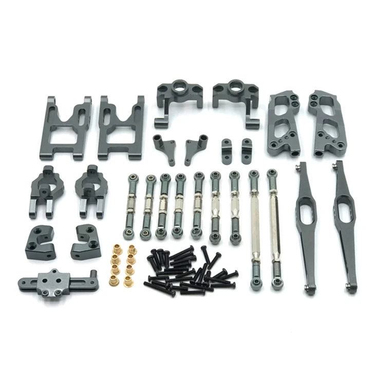

Metal Upgrade Parts Kit for WLtoys 12428 12423 12427 Feiyue FY03 FY-03 1/12 RC Car Spare Accessories