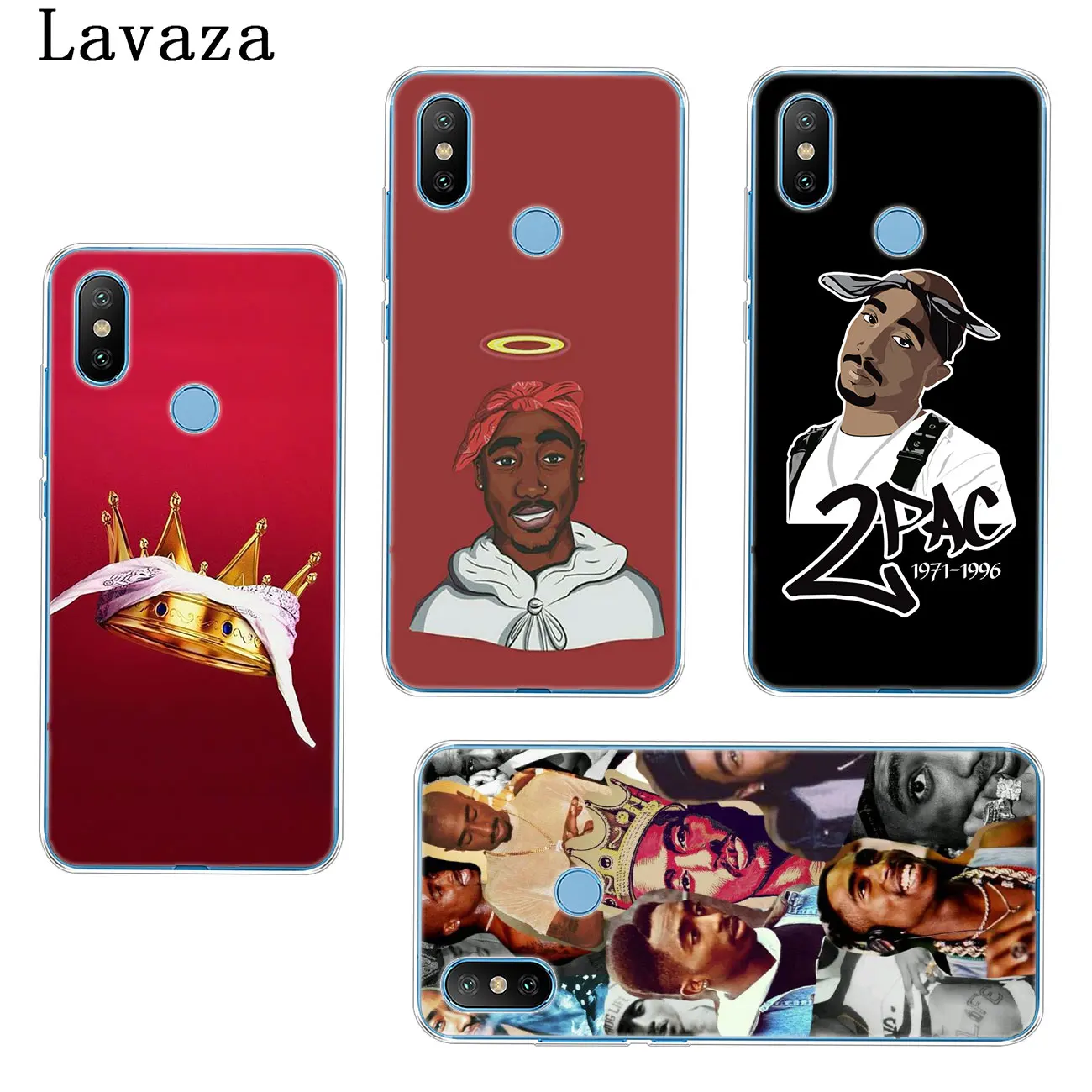 2pac Тупак Корона 2 pac рэп поп чехол для телефона Xiaomi MI 10 9 9T CC9 CC9E A3 Pro 8 SE A2 Lite A1 6 pocophone f1