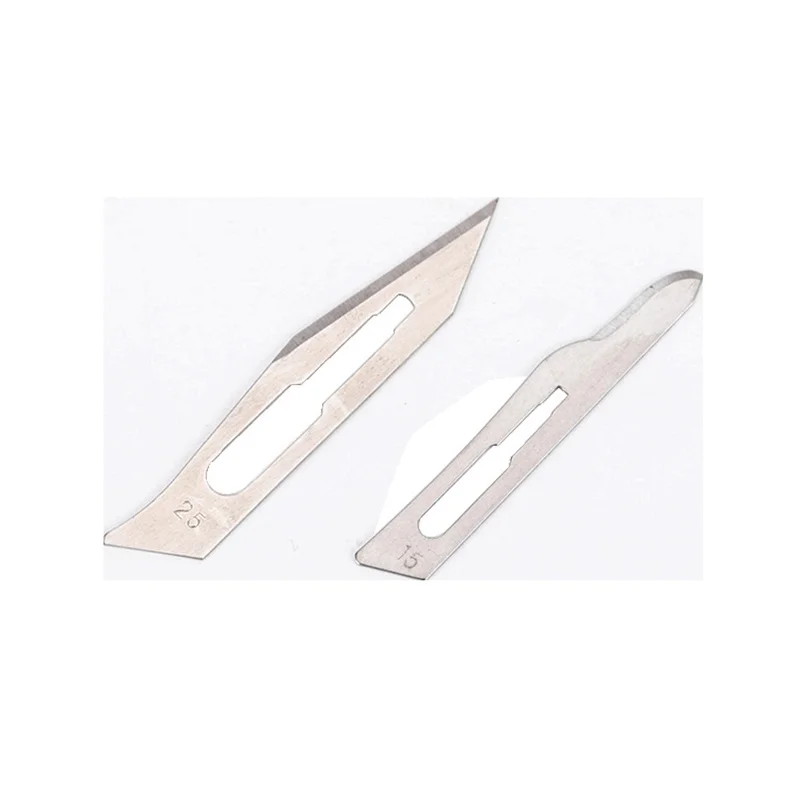100 шт. стоматологические лезвия из углеродистой стали |