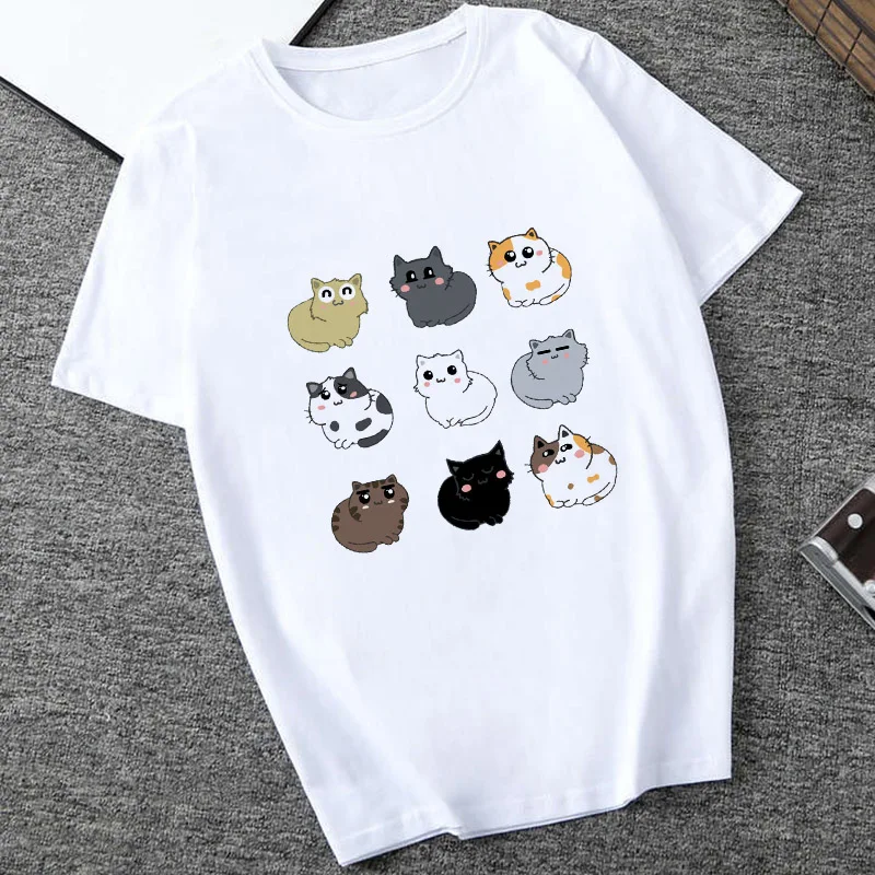 Футболка женская с изображением Сиба-ину свободная рубашка забавным графическим