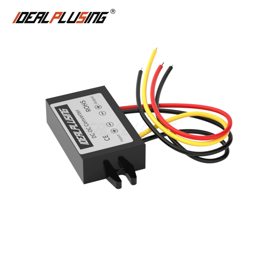Понижающий преобразователь постоянного тока в пластиковом корпусе от 12 В до 5 1 А 2