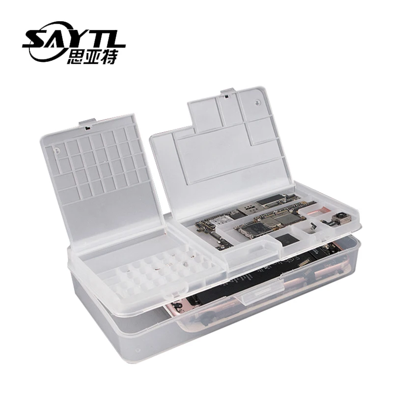 Ящик для хранения ремонт ящик инструментов iPhone материнской платы контейнер