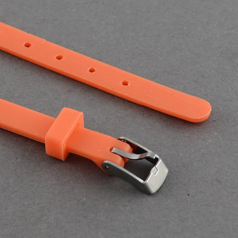 50pcs Adjustable Rubber Silicon Bracelets with Stainless Steel Clasps Cord Jewelry for Men Women 370x6x1.5mm | Украшения и