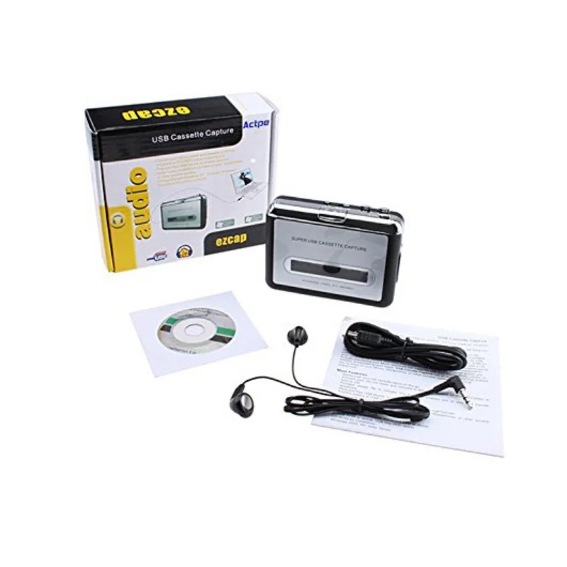 Горячая продажа Кассетный usb плеер лента конвертер кассеты в MP3 аудио Захват