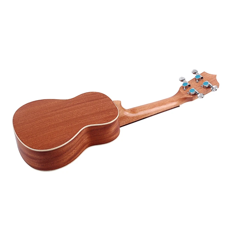 21 Inches Ukelele Ukulele Hawaiian Guitar Sapele Aquila Rosewood Fretboard Bridge Soprano Stringed Instrument 4 String |