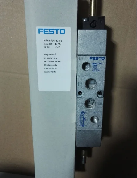 1 шт. Новый FESTO MFH 5/3G 1/4 B 19787 воздушный цилиндр бесплатная доставка|Автоматизация