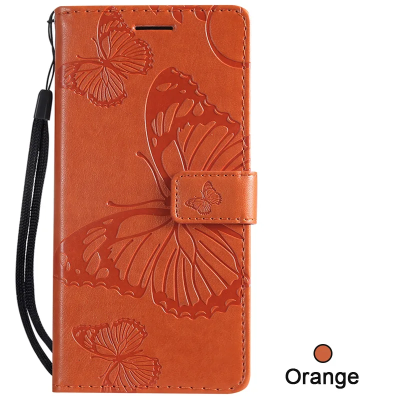 Чехол-бумажник XSDTS для Xiaomi Redmi Note 8T 8 8A 7 6 Pro k20 4A 3 4 4X 5A 6A S2 5 Plus Go откидной кожаный чехол из искусственной кожи - Цвет: G6-Orange