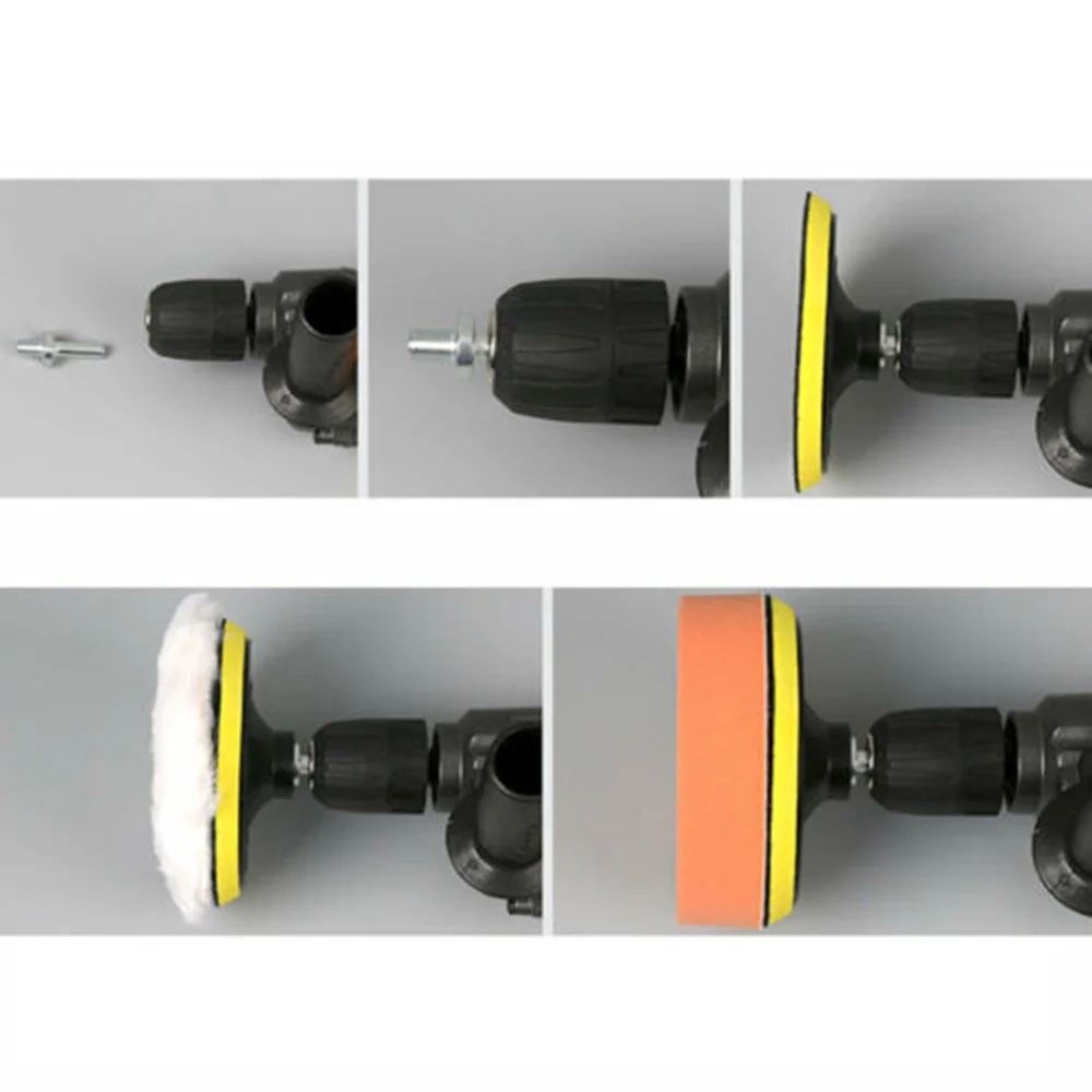 39 шт./компл. Автомобильная полировальная губка для восковой обработки буферные