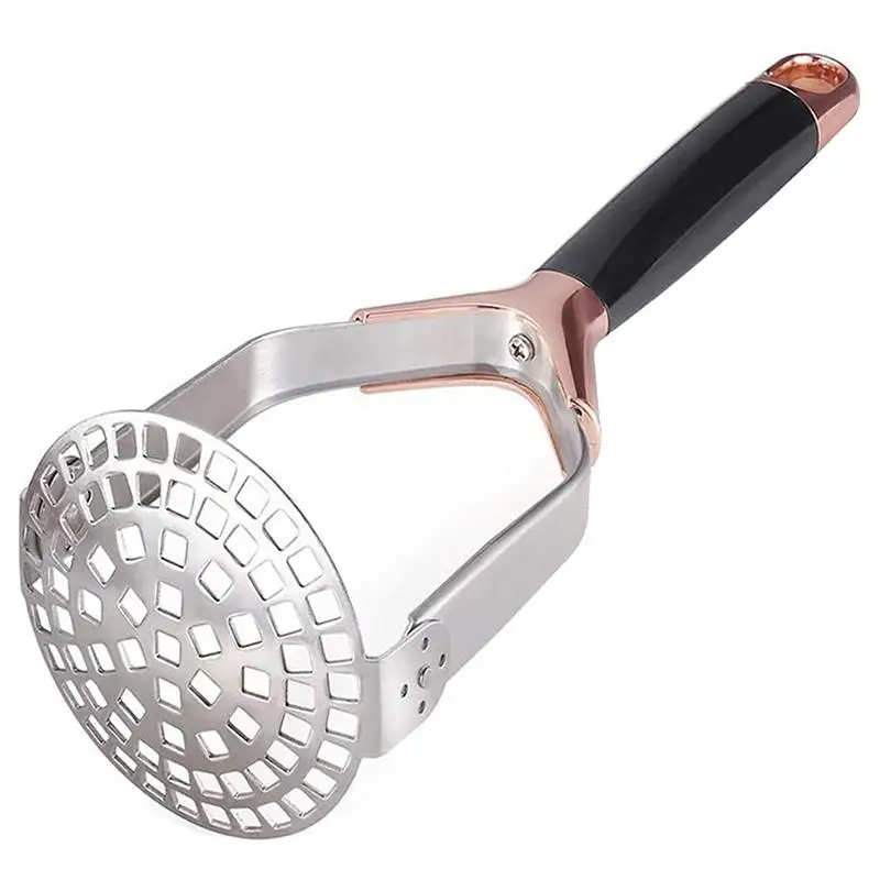 

1 шт., серебристая Складная маска для картофеля из нержавеющей стали