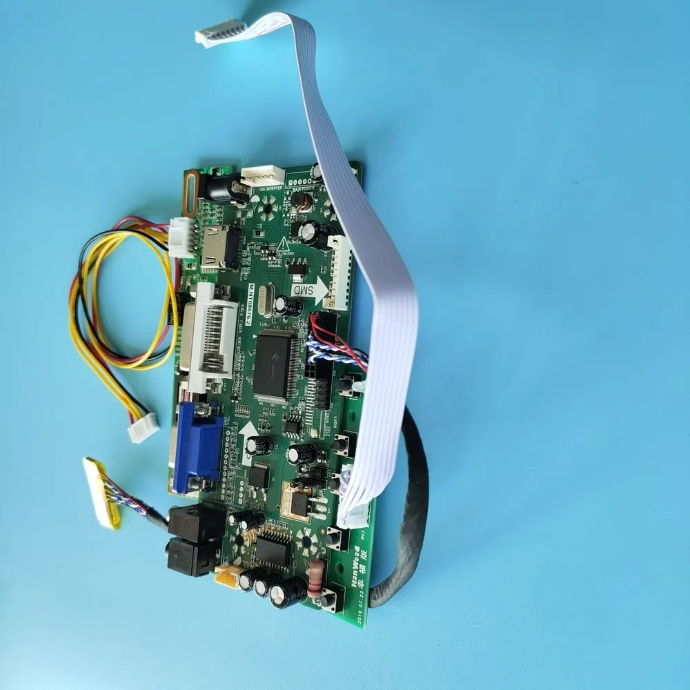 

Controller Board kit for LP164WD1-TLA1/LP164WD1-TLCA panel 1600X900 30pin M.NT68676 HDMI+DVI+VGA LCD Audio moitor Display
