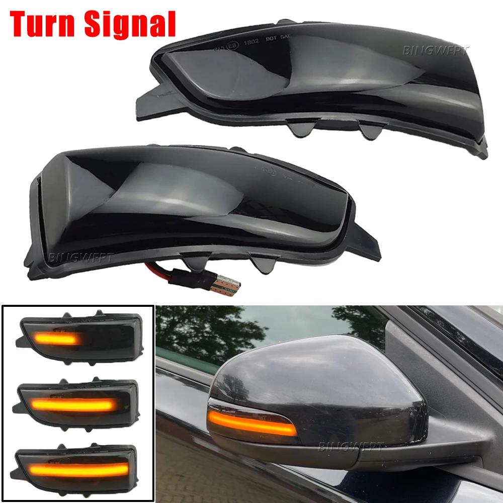 

Left Right Side Wing Mirror Indicator Turn Signal Light Lamp Lens 31111090 31111102 For Volvo S40 S60 S80 C30 C70 V50 V70