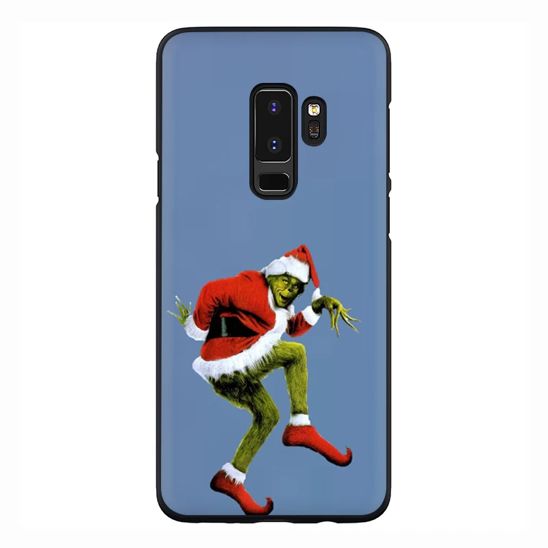 B12 EWAU Монстр Гринч силиконовый чехол для телефона для Samsung Galaxy S6 S7 край S8 S9 S10 плюс S10e Note 8, 9, 10, M10 20 30 40 - Цвет: B12