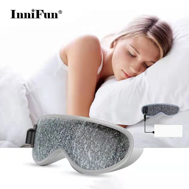 

Маска Массажная для глаз, с вибрацией и подогревом