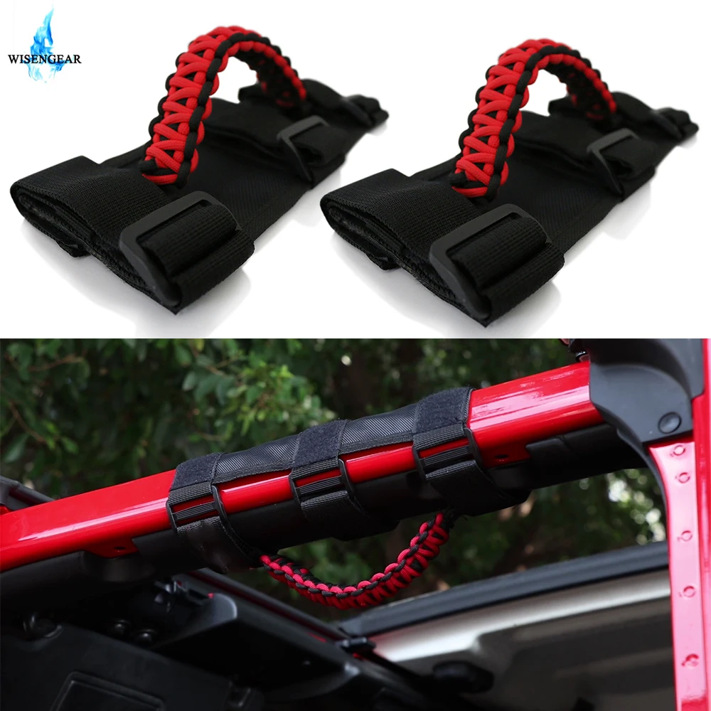 Рулонная клетка поручень верхняя боковая рукоятка для Jeep Wrangler JK YJ TJ CJ Sports Sahara Rubicon